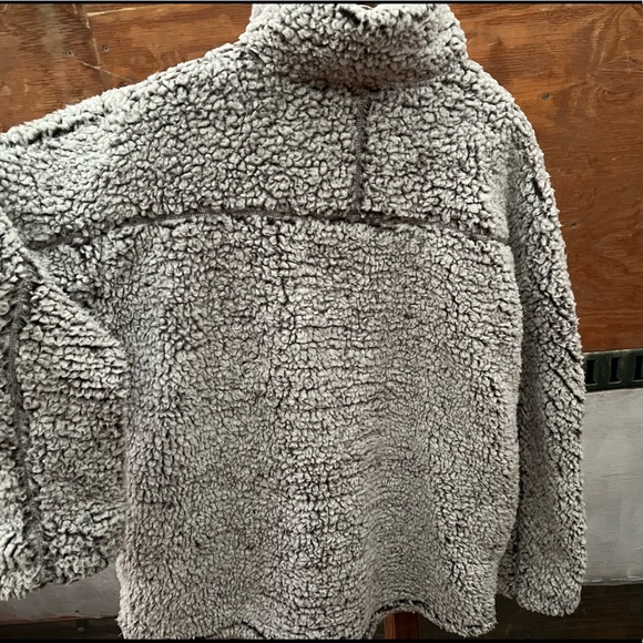 Thread & Supply Wubby Fleece Jersey lined Quarter Zip Pullover - Picture 3 of 8